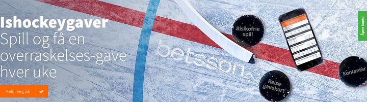 Få Ishockeygaver fra Betsson hver uke
